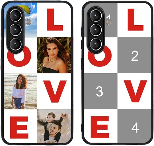 Miniatura 506 de Funda de teléfono personalizada para Samsung Galaxy S22+ / S22 Plus 5G, funda de TPU suave de vidrio templado antiarañazos personalizada con foto
