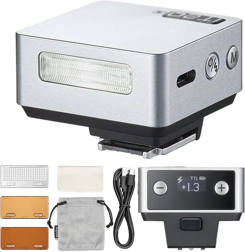 Miniatura 11 de Godox iT20 iT20-S Flash para Sony, Mini TTL Flash con Pantalla Intuitiva, Reciclaje de 1.5s, 700 Destellos de Potencia Completa, Carga USB-C