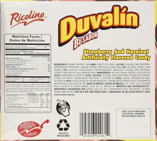 Miniatura 2 de Duvalin Caramelo de chocolate y fresa (9.52 oz)