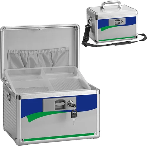 Miniatura 11 de Caja con cerradura para medicamentos para medicación segura – 11.2 x 7.6 x 7.6 pulgadas – Caja de almacenamiento con cerradura para medicamentos