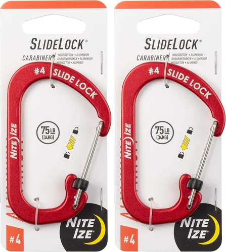 Miniatura 13 de Nite IZE Mosquetón SlideLock Aluminio