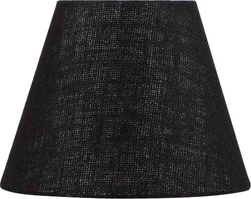 Miniatura 3 de Aspen Creative 56019, Empire Uno - Pantalla de lámpara en negro, 5 pulgadas superior x 9 pulgadas inferior x 7 pulgadas de altura inclinada