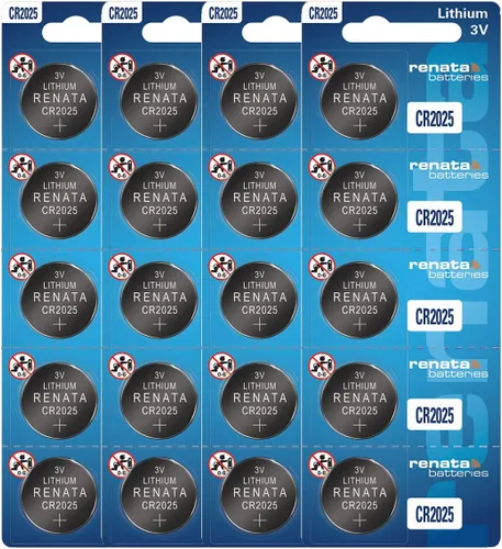 Miniatura 13 de Renata CR2025 Baterías - Batería de litio de 3 V 2025 (2 unidades)