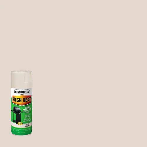Miniatura 2 de Rust-Oleum 7750830 Pintura en aerosol de esmalte de alta temperatura, 12 onzas, almendra