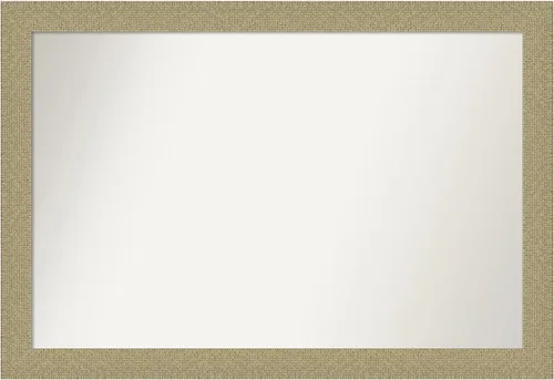 Miniatura 88 de Amanti Art Espejo de pared personalizado no biselado (24.25 x 24.25 pulgadas), marco dorado de mosaico, varios tamaños personalizados, espejo