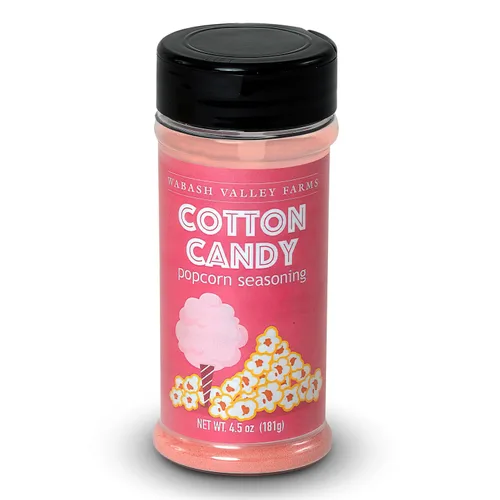 Sal condimento para palomitas de algodón - Wabash Valley Farms, cobertura para palomitas de algodón, suministros para noche de cine, sal Cotton Candy