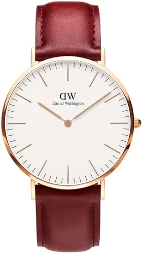 Miniatura 5 de Daniel Wellington Edición Limitada Clásico Suffolk40mm Mens Reloj Rose Gold dw00100120