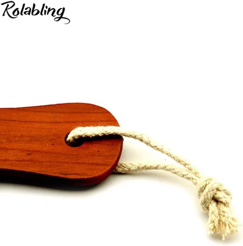 Miniatura 5 de Herramienta de pedicura para quitar piel dura con callos de madera de doble cara (tamaño 3)