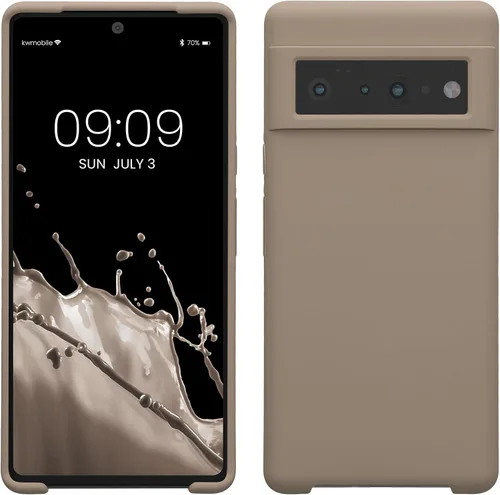 Miniatura 183 de kwmobile Funda Compatible con Google Pixel 6 Pro - Funda de Teléfono de Silicona TPU con Acabado Suave - Azul Caribe