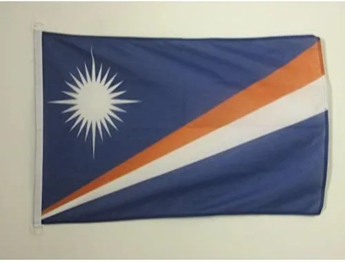 Miniatura 241 de Bandera Náutica Venezuela 18'' x 12'' - Banderas Venezolanas 11.8 x 17.7 in - Banner 12x18 in para barco - AZ FLAG