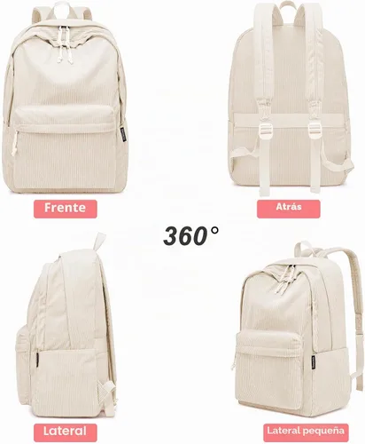 Miniatura 5 de ZUBOND Mochila para niñas y niños escolares, ligera, para adolescentes, estudiantes universitarios, mujeres y hombres, bonita mochila grande
