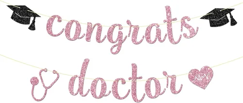 Miniatura 8 de Maicaiffe Cartel de felicitaciones BSN – BSN 2026 suministros de fiesta – Congrats Grad High School College Graduation Escuela de Enfermería