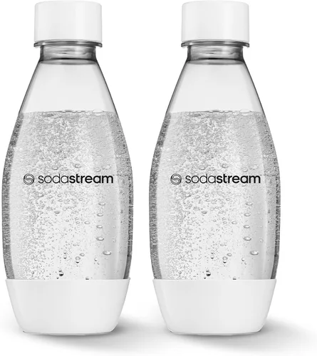 Miniatura 4 de SodaStream 0.5L Paquete Doble de Botellas delgadas aptas para lavavajillas (Negro)