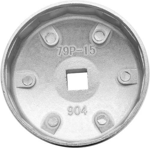 Miniatura 4 de Llave de filtro de aceite modelo 904, 3.110 in 15 Flauta filtro de eliminación de la taza de la llave, herramienta de toma de extracción de tapa