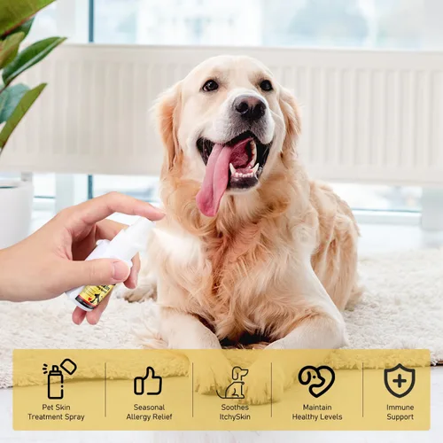 Miniatura 6 de Spray calmante para la piel de las mascotas, 2 unidades, para perros y gatos, solución calmante natural para la piel y reduce los arañazos, espray