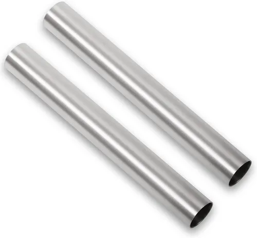 Miniatura 21 de Codo de 180 Grados 1.5 Pulgadas 38mm OD Tubo de Aleación de Aluminio para Intercooler, Tubería de Admisión de Aire, Radio 1.5D, Acabado Cepillado