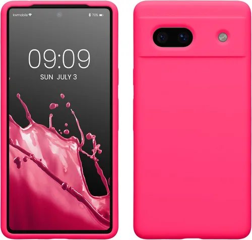 Miniatura 157 de kwmobile Funda Compatible con Google Pixel 6 Pro - Funda de Teléfono de Silicona TPU con Acabado Suave - Azul Caribe