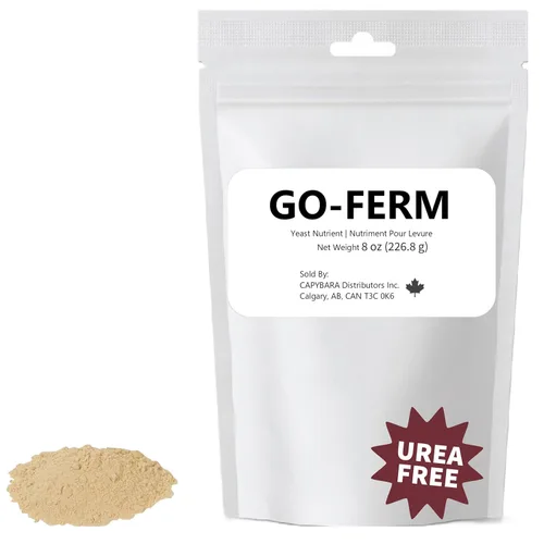 Go-Ferm Levadura Rehidratación Nutrient - 8 oz (226.8 g) - Hacer Kombucha de Mead de Sidra de Vino en casa - Vendido por CAPYBARA Distributors Inc.