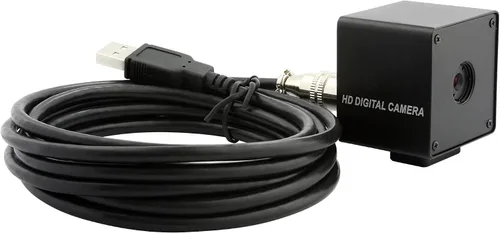 Miniatura 5 de ELP Módulo de cámara USB gran angular con enfoque automático de 5 mp con carcasa de metal OV5640 Mini UVC USB2.0 Lightburn cámara grabador láser