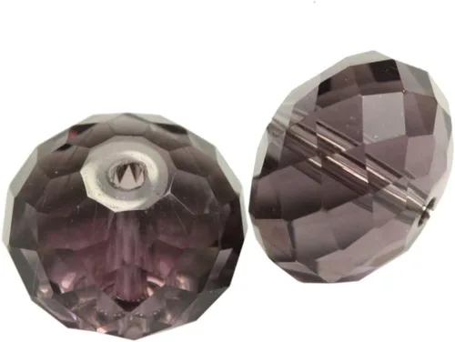 Miniatura 33 de Adabele - 100 cuentas de cristal Rondelle sueltas facetadas austriacas de 0.315 pulgadas (0.315 in), espaciador de sol naranja compatible