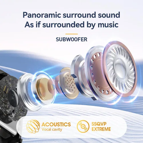 Miniatura 5 de Piluyaa Auriculares para dormir con Bluetooth en el oído, auriculares ligeros, mini tapones invisibles para los oídos, diseño pequeño para personas