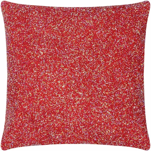 Miniatura 27 de Almohada luminosa, diamantes de imitación brillantes, terciopelo suave, inserto de fibra hipoalergénica, funda lavable, acento de decoración