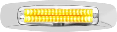 GG Grand General 74741 Luz (5-3/4" Rectángulo Prime Amber/Clear 4 LED Dual Function)