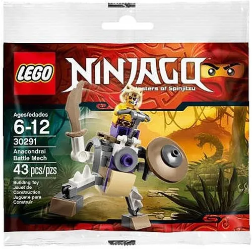LEGO, Ninjago, Anacondrai Battle Mech (30291) en bolsa
