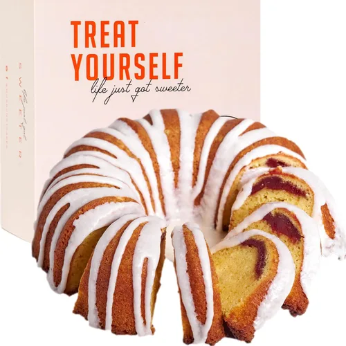 Miniatura 6 de Mo's Bundt Cakes - Pastel de feliz cumpleaños, pastel de guayaba fresco entregado a tu puerta - Regalo de cumpleaños para hombres, mujeres, papá