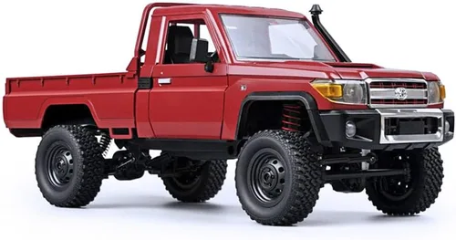 HLSFWDRIVE RC Rock Crawler RC Camión 4x4 Toyota LC79 RC Crawler 1/12 Todo Terreno Pickup a Control Remoto 2.4Ghz Todo Terreno 280 Motor Cepillo