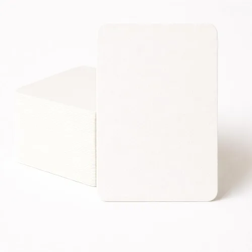 Miniatura 8 de Moriquill 100 hojas de papel para acuarela ATC – 300 g/m², prensado en frío, 2.5"x3.5", sin ácidos, esquinas redondeadas, superficie texturizada