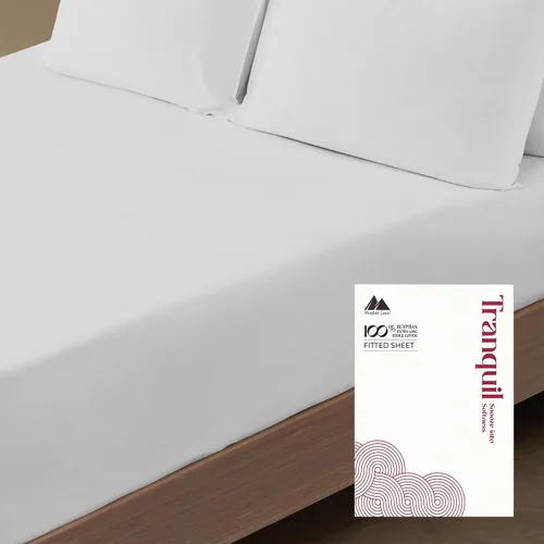 Miniatura 18 de Mayfair Linen - Sábana bajera ajustable de 100 % algodón egipcio de 800 hilos, tamaño Twin, con bolsillo profundo de 16 pulgadas, satén duradero
