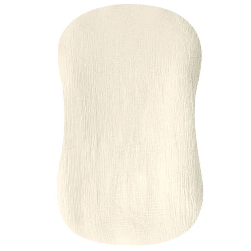 Miniatura 21 de Funda de muselina para tumbona de bebé suave de algodón orgánico, cubre para tumbona de recién nacido para bebés, niñas y niños (Azul)