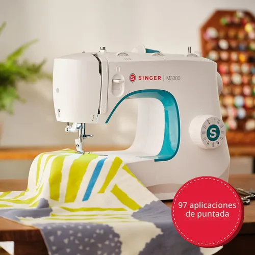 Miniatura 6 de SINGER M3300 - Máquina de coser ligera y portátil con 97 aplicaciones de puntada, luz LED y ojal de 1 paso Usada para reparación y costura