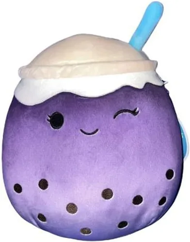 Miniatura 25 de Squishmallow - Almohada coleccionable oficial de Kellytoy Food Squad Postre, colección de animales suaves (8 pulgadas, hongo rosa Randall)