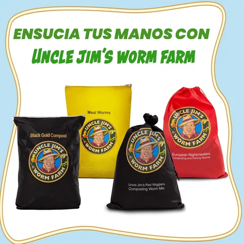 Miniatura 7 de Uncle Jim's Worm Farm 2000 gusanos de harina para reptiles y pollos Gusanos de harina para alimentar lagartos, gecko, dragones barbudos, pollos