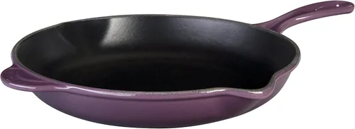 Miniatura 5 de Le Creuset sartén de hierro fundido esmaltado de 11 3/4 pulgadas, Cereza
