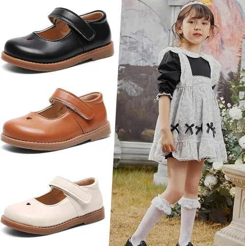Miniatura 2 de DADAWEN Zapatos clásicos Mary Jane para niña, zapatos de uniforme escolar, zapatos de vestir, zapatos de fiesta y boda