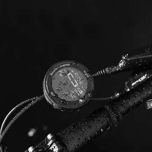 Miniatura 9 de Sensor de velocidad de ciclismo para carretera,Computadora de ciclismo inalámbrica,Velocímetro de bicicleta con retroiluminación automática IP67