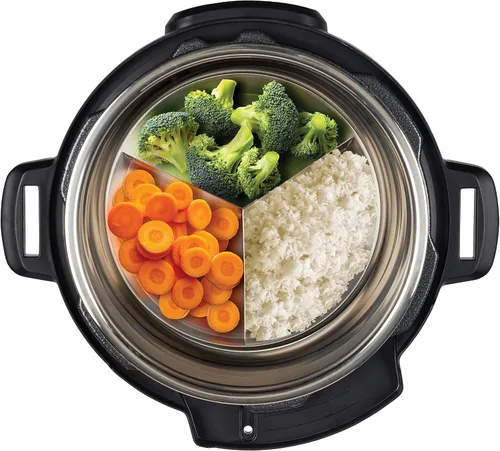 Miniatura 7 de Instant Pot Sartén antiadherente redonda oficial con tapa y divisor extraíble, multiusos, resistente, apta para lavavajillas, apta para horno, 7