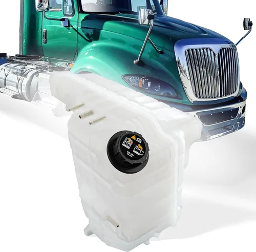 High Soar Tanque de radiador de botella de refrigerante para depósito de refrigerante para International 8600 Transtar Prostar 2011 2012 2013 2014