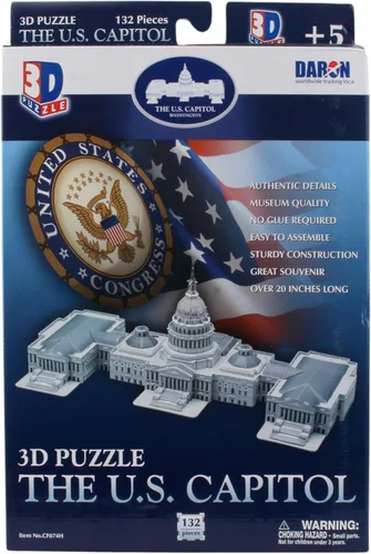 Miniatura 3 de Daron Rompecabezas 3D del módulo lunar (104 piezas)