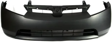 Miniatura 2 de CarPartsDepot Cubierta facial de parachoques delantero imprimada de plástico negro compatible con Honda Civic 1996-1998 352-20131-10-PM HO1000172