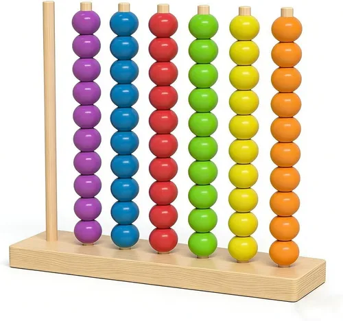 Juego de rompecabezas apilable de anillos de arco iris de ritmo rápido 2026, juego de desafío de coincidencia de colores de madera para amantes de
