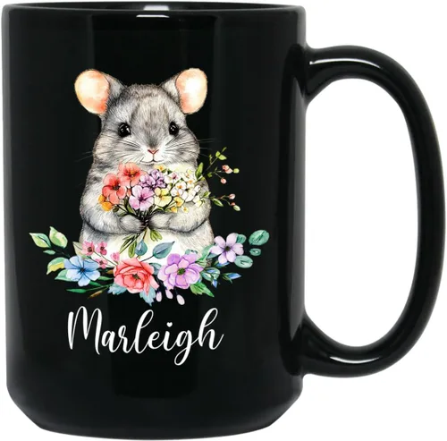 Miniatura 24 de Taza de café con nombre personalizado, regalo para amigo, compañero de trabajo, cumpleaños, taza de cerámica negra personalizada para amantes