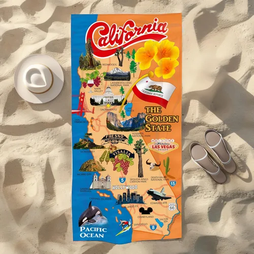 Miniatura 4 de Kaufman - Toallas de playa personalizadas para niños (1430)