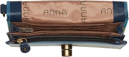 Miniatura 4 de Anna by Anuschka Bolso de mano pintado a mano de cuero genuino vintage para mujer
