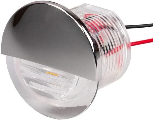 Sea-Dog 401274-1 Luz LED de cortesía empotrada - 1-1/2" redonda, azul
