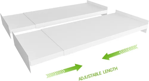 Miniatura 9 de Organizador de Estante de Armario Expandible, Organizador de Estantes Ajustables, Estante de Almacenamiento Divisor DIY Separador RV para Gabinete