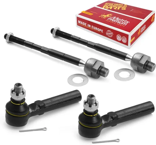 Miniatura 40 de Metrix Premium Chassis Parts - Juego de 4 barras de acoplamiento interior y exterior para Audi A3 15-16, Seat Leon 06-20 (México), 09-17 Volkswagen
